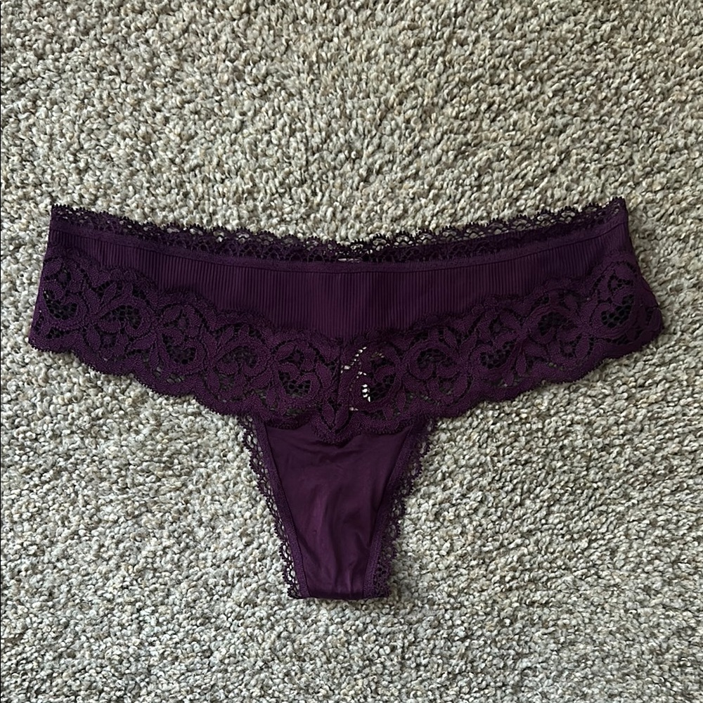Victoria's Secret Purple Lace Panties